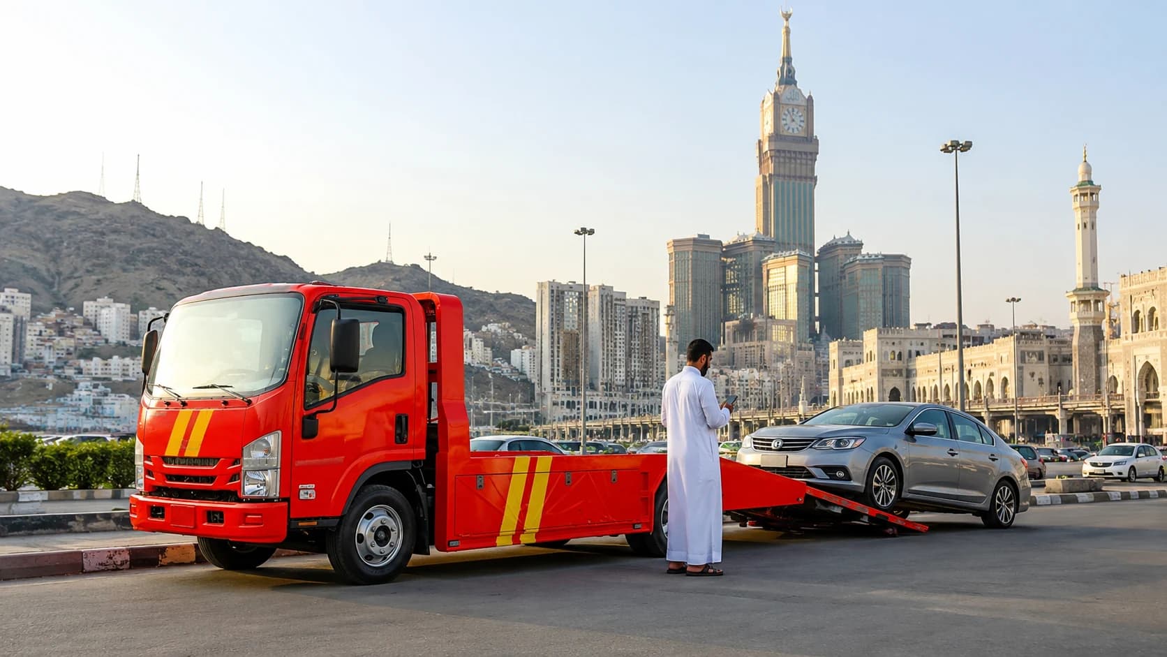 Car Towing Near Makkah Haram Area: Pickup Location Tips